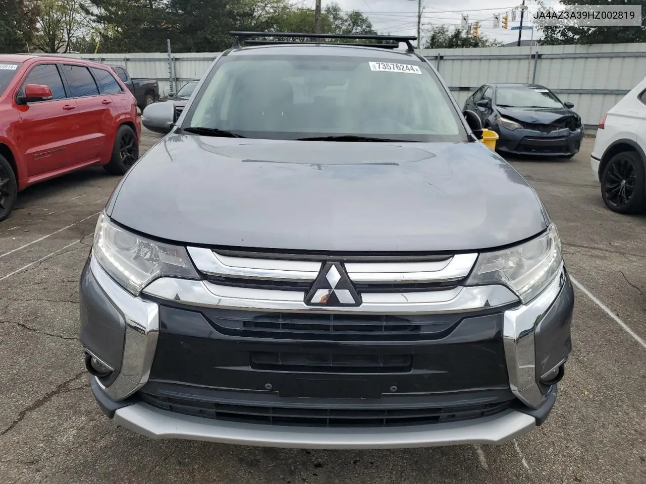 2017 Mitsubishi Outlander Se VIN: JA4AZ3A39HZ002819 Lot: 73576244