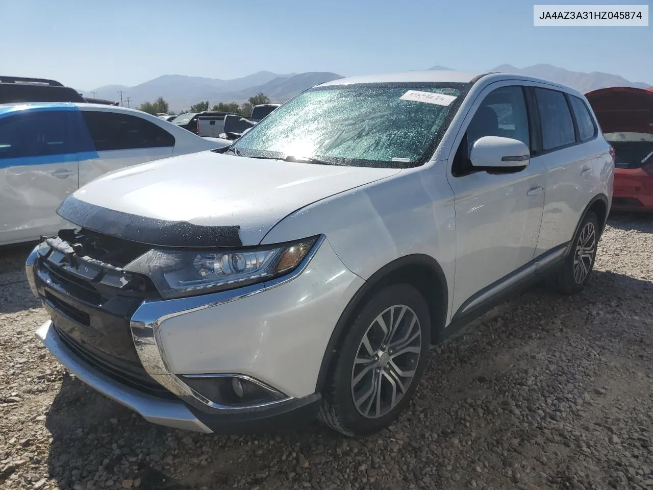 2017 Mitsubishi Outlander Se VIN: JA4AZ3A31HZ045874 Lot: 73596674