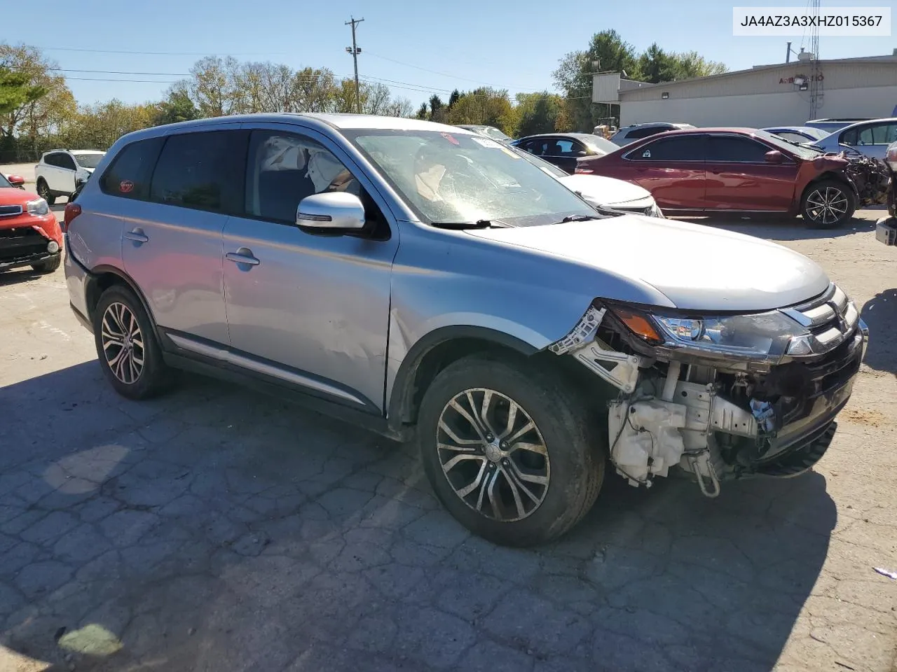 2017 Mitsubishi Outlander Se VIN: JA4AZ3A3XHZ015367 Lot: 73638134