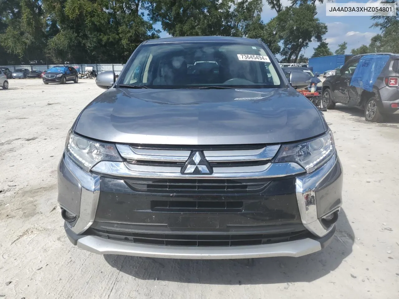 2017 Mitsubishi Outlander Se VIN: JA4AD3A3XHZ054801 Lot: 73645494