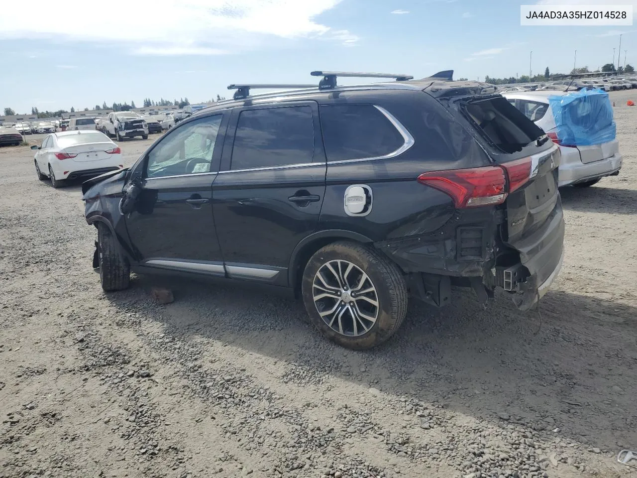 2017 Mitsubishi Outlander Se VIN: JA4AD3A35HZ014528 Lot: 73813094