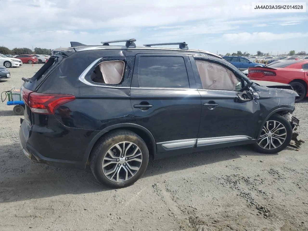 2017 Mitsubishi Outlander Se VIN: JA4AD3A35HZ014528 Lot: 73813094