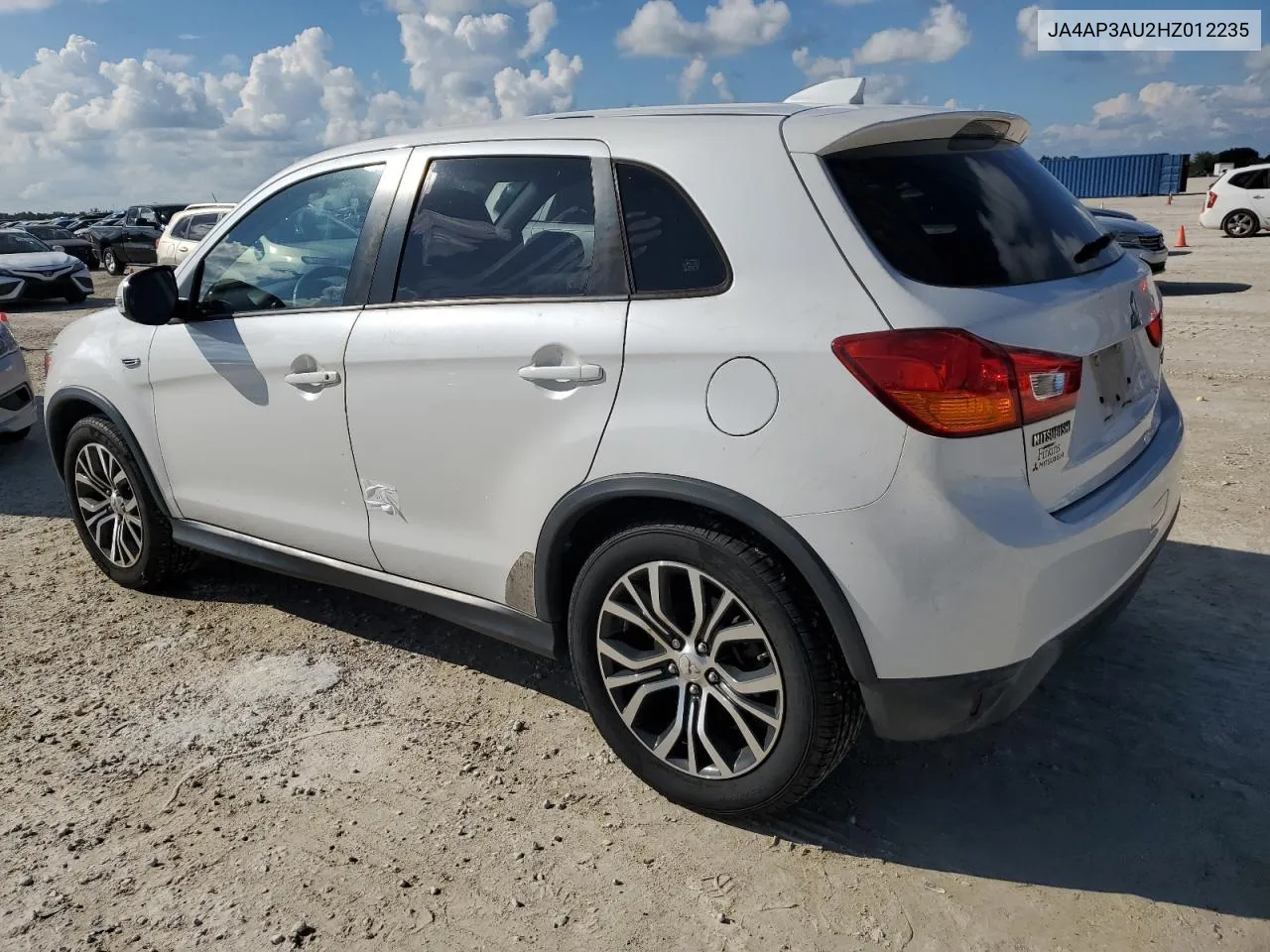 JA4AP3AU2HZ012235 2017 Mitsubishi Outlander Sport Es