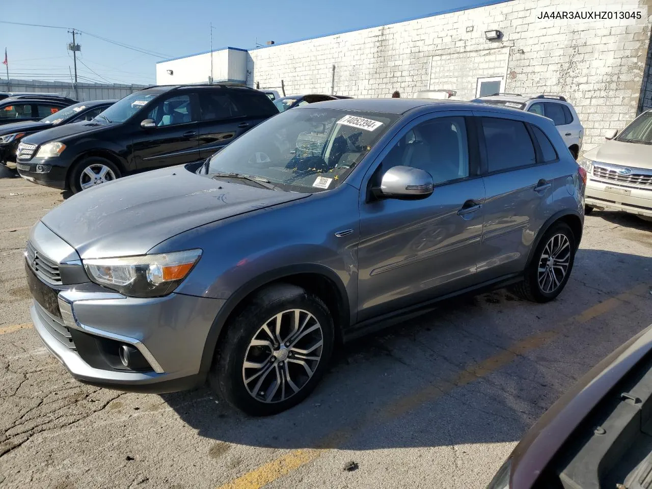 2017 Mitsubishi Outlander Sport Es VIN: JA4AR3AUXHZ013045 Lot: 74052394