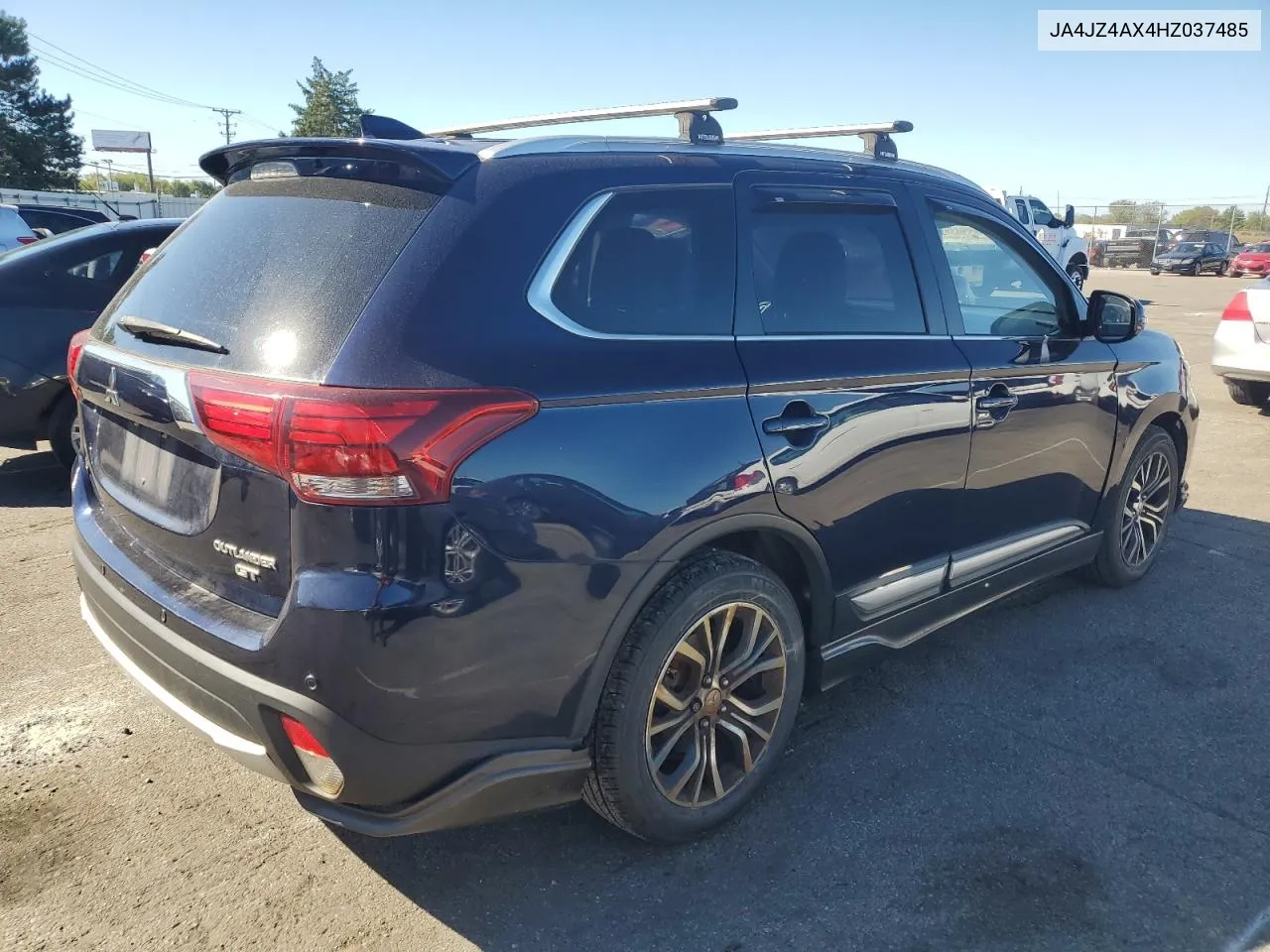 2017 Mitsubishi Outlander Gt VIN: JA4JZ4AX4HZ037485 Lot: 74482494