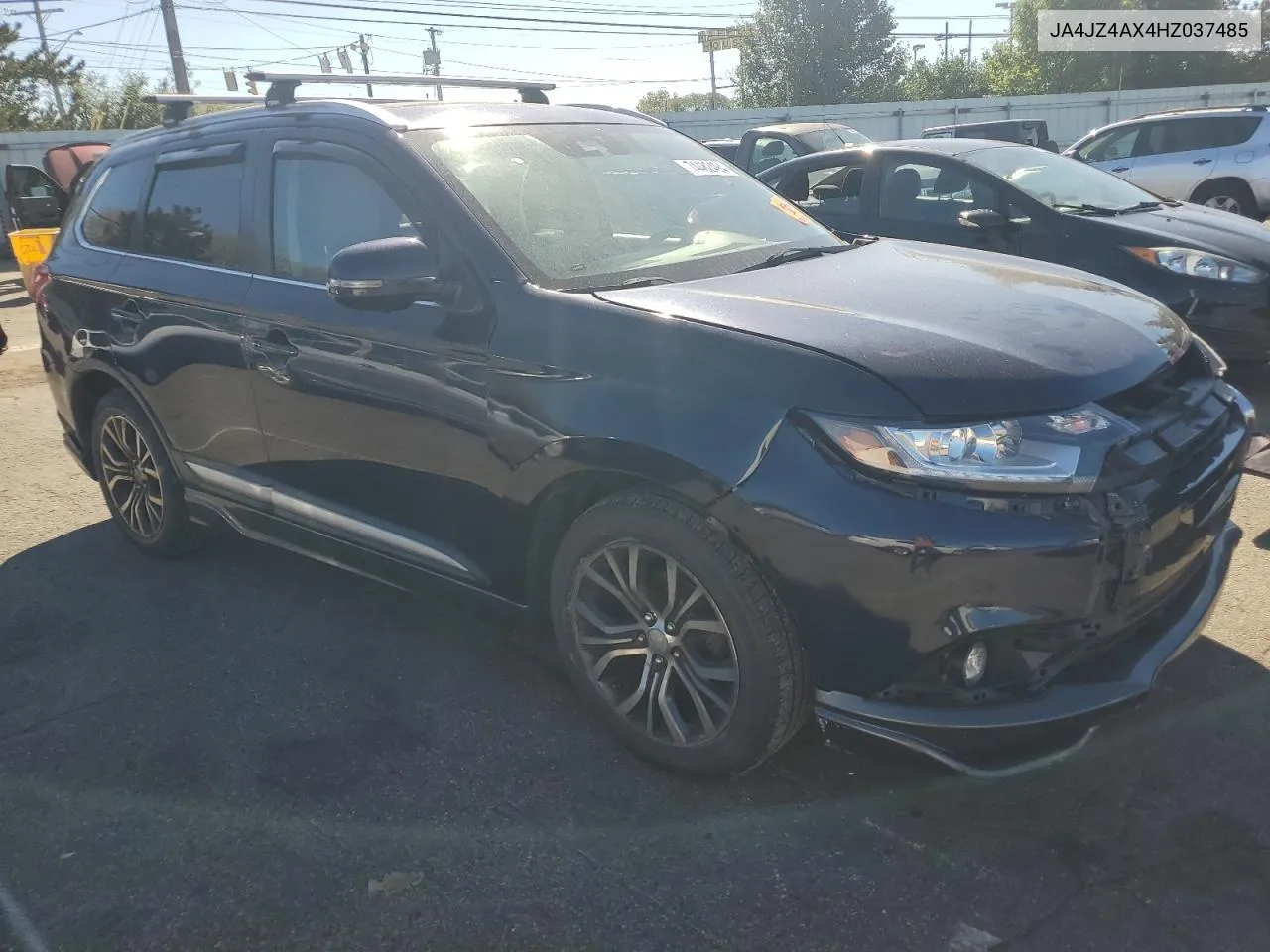 2017 Mitsubishi Outlander Gt VIN: JA4JZ4AX4HZ037485 Lot: 74482494