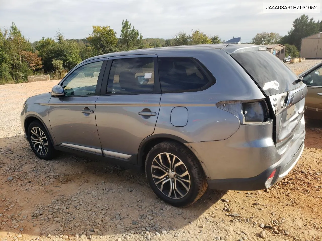 2017 Mitsubishi Outlander Se VIN: JA4AD3A31HZ031052 Lot: 74947734