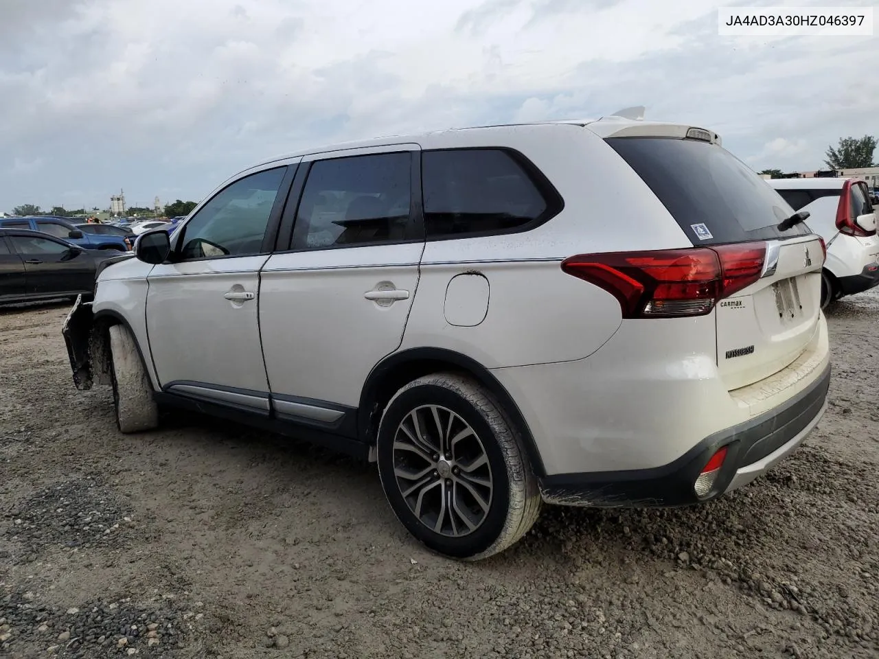 2017 Mitsubishi Outlander Se VIN: JA4AD3A30HZ046397 Lot: 74959584