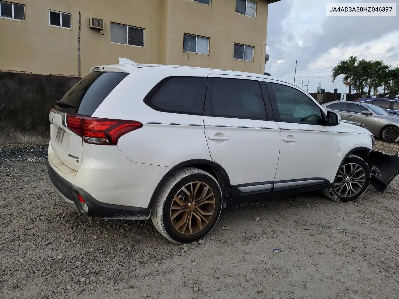 2017 Mitsubishi Outlander Se VIN: JA4AD3A30HZ046397 Lot: 74959584