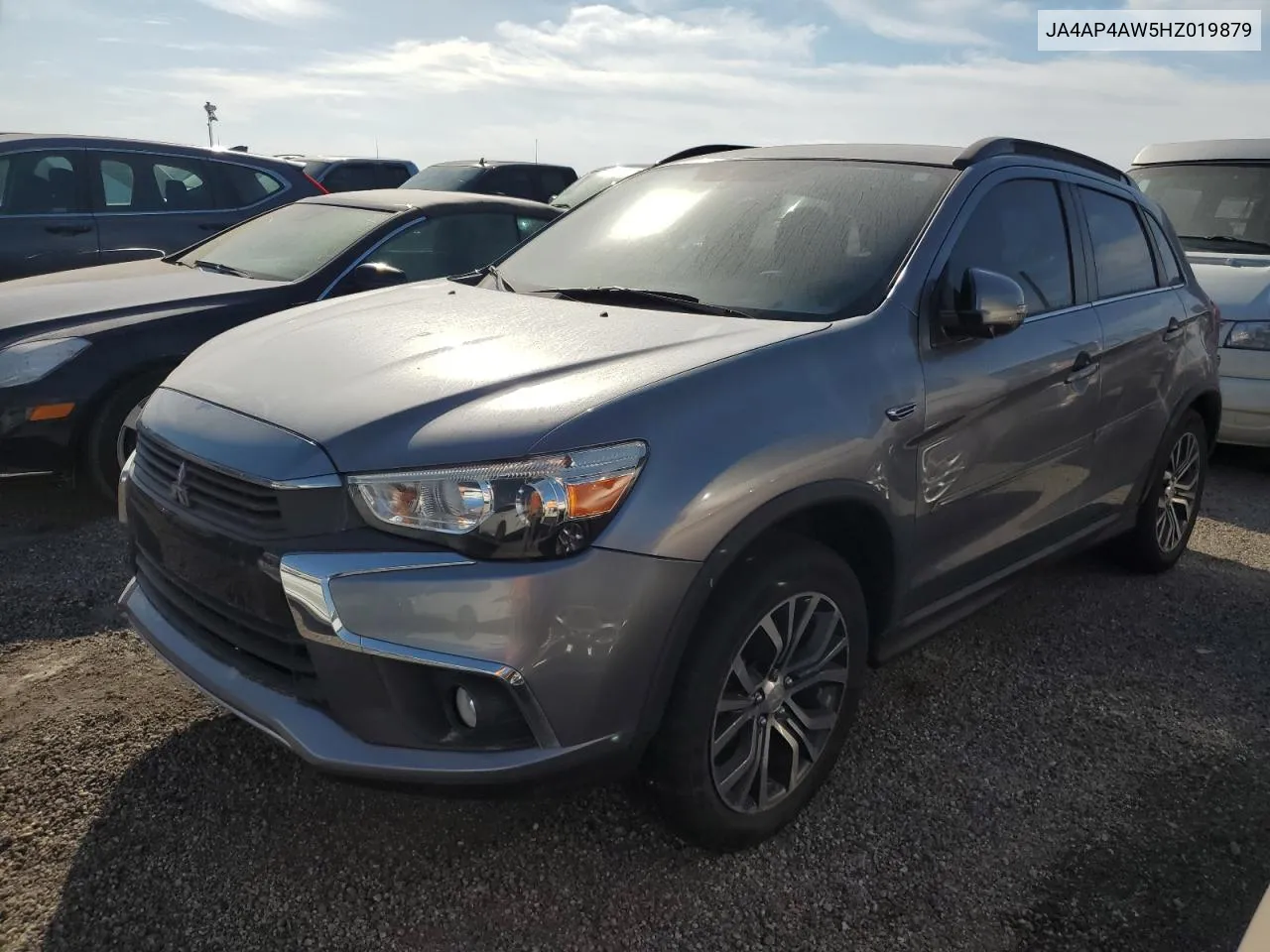 2017 Mitsubishi Outlander Sport Sel VIN: JA4AP4AW5HZ019879 Lot: 75004014