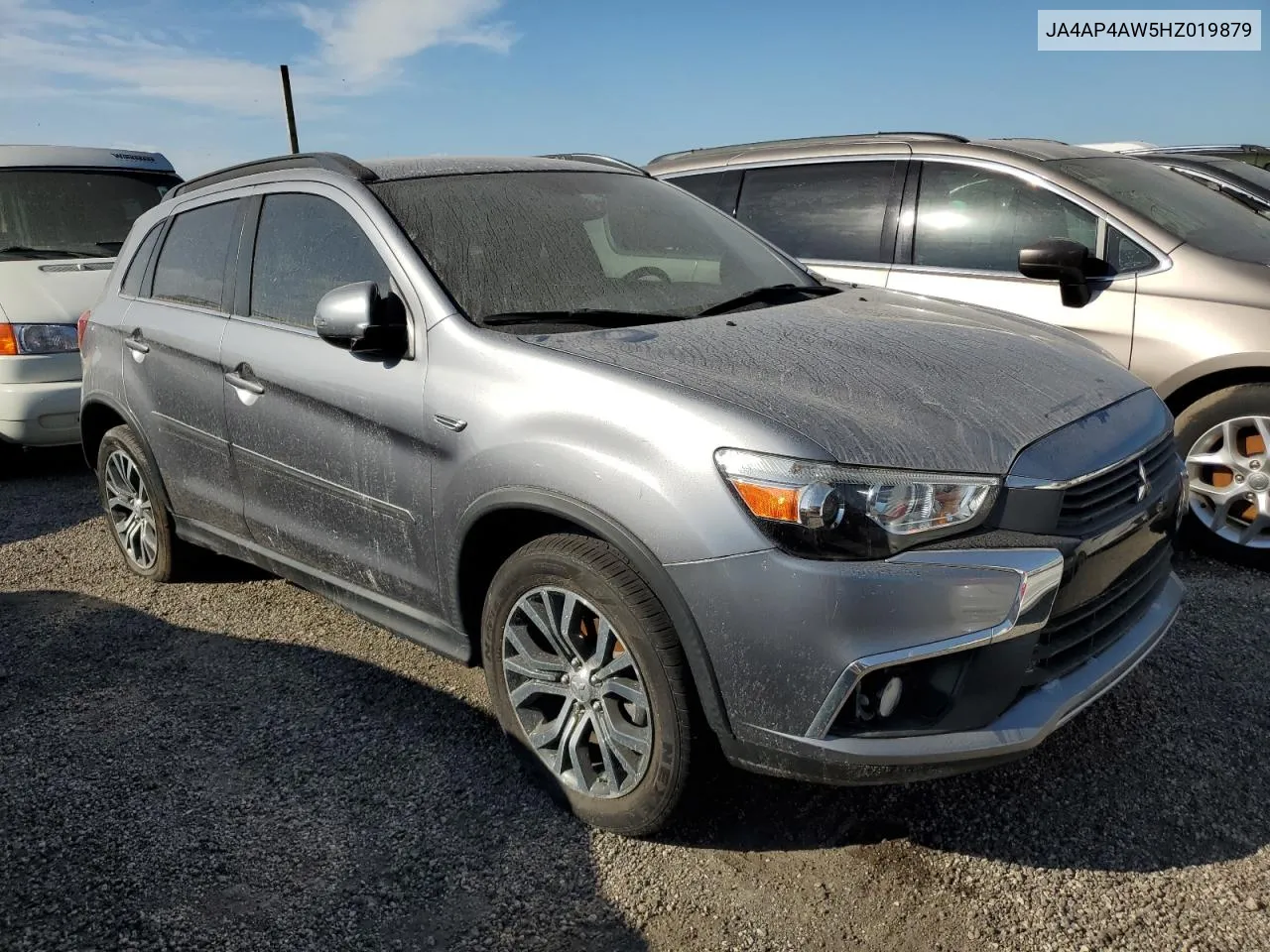 2017 Mitsubishi Outlander Sport Sel VIN: JA4AP4AW5HZ019879 Lot: 75004014