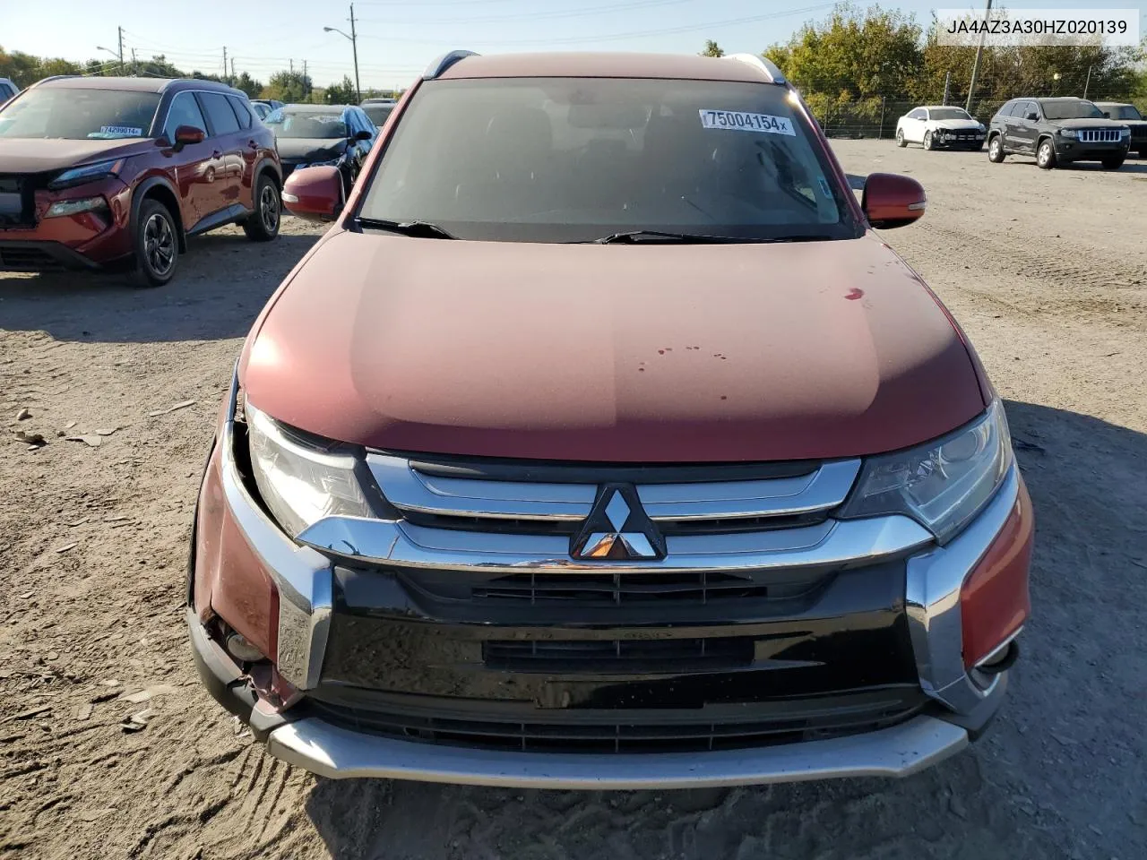 JA4AZ3A30HZ020139 2017 Mitsubishi Outlander Se