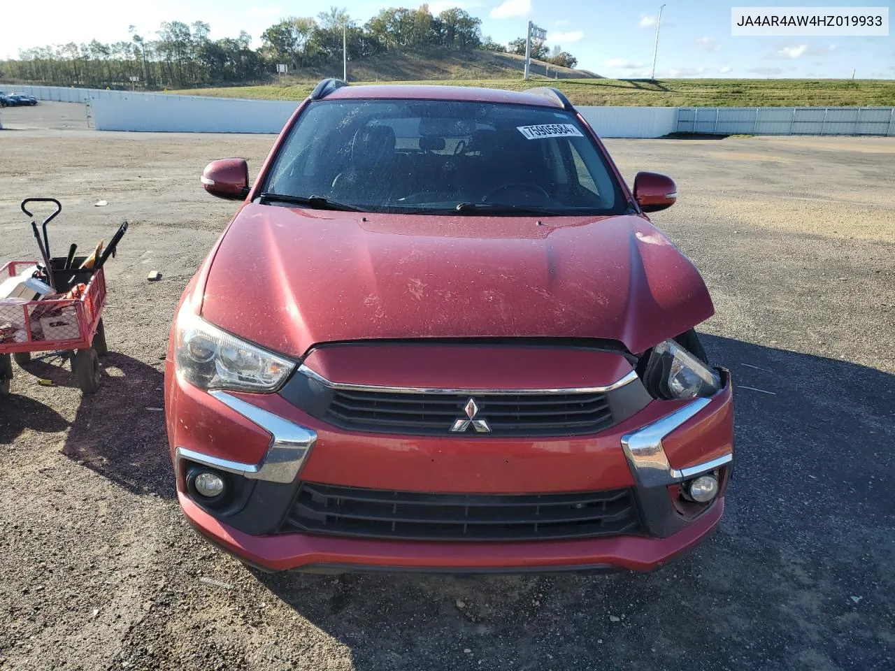 2017 Mitsubishi Outlander Sport Sel VIN: JA4AR4AW4HZ019933 Lot: 75905684