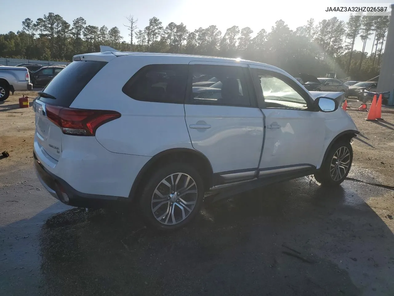 2017 Mitsubishi Outlander Se VIN: JA4AZ3A32HZ026587 Lot: 76316124