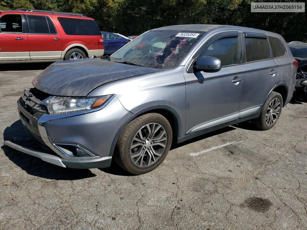 2017 Mitsubishi Outlander Se VIN: JA4AD3A37HZ065156 Lot: 76335354