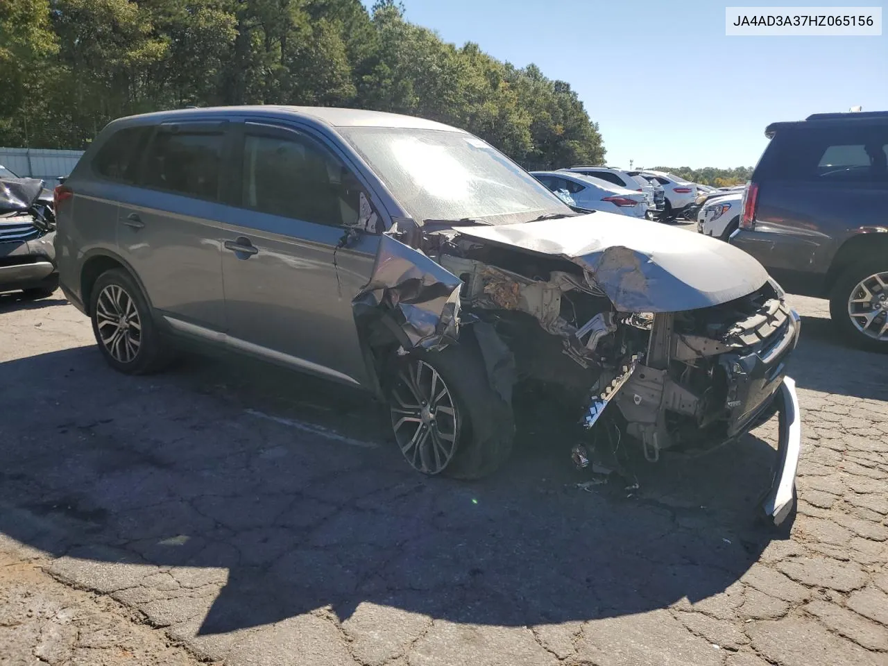 2017 Mitsubishi Outlander Se VIN: JA4AD3A37HZ065156 Lot: 76335354