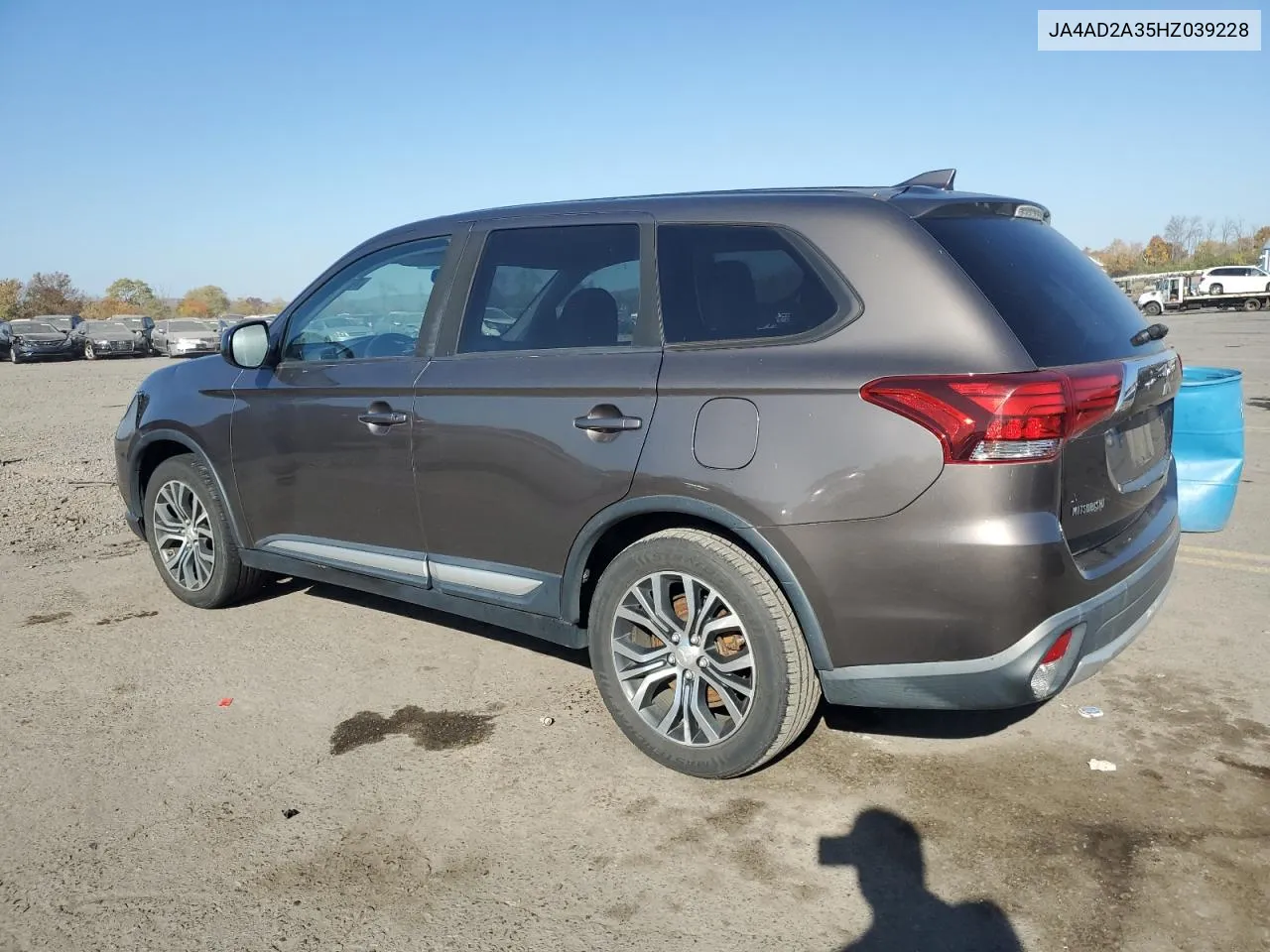 2017 Mitsubishi Outlander Es VIN: JA4AD2A35HZ039228 Lot: 76345004