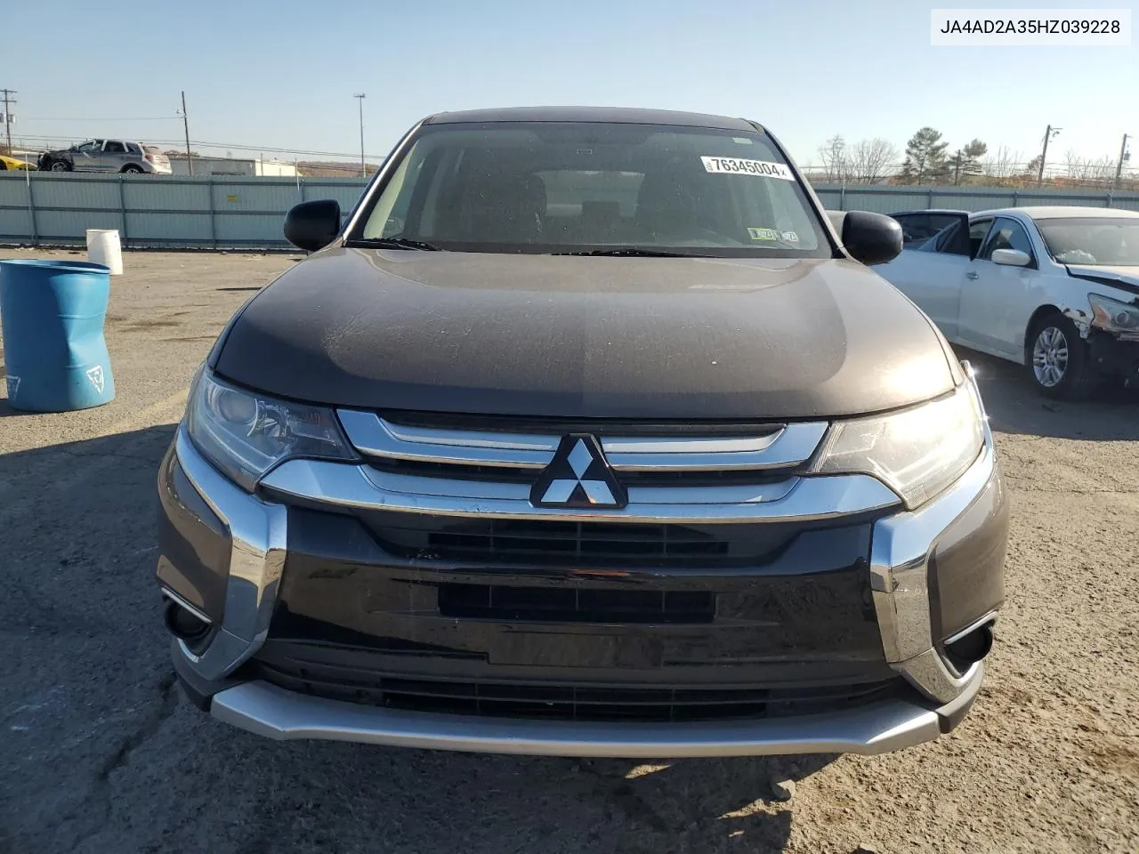 2017 Mitsubishi Outlander Es VIN: JA4AD2A35HZ039228 Lot: 76345004