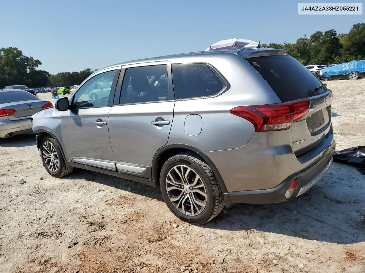 2017 Mitsubishi Outlander Es VIN: JA4AZ2A33HZ055221 Lot: 76369344