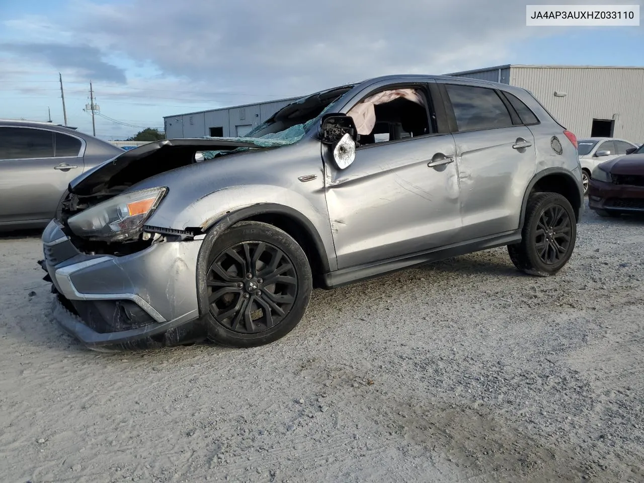 JA4AP3AUXHZ033110 2017 Mitsubishi Outlander Sport Es