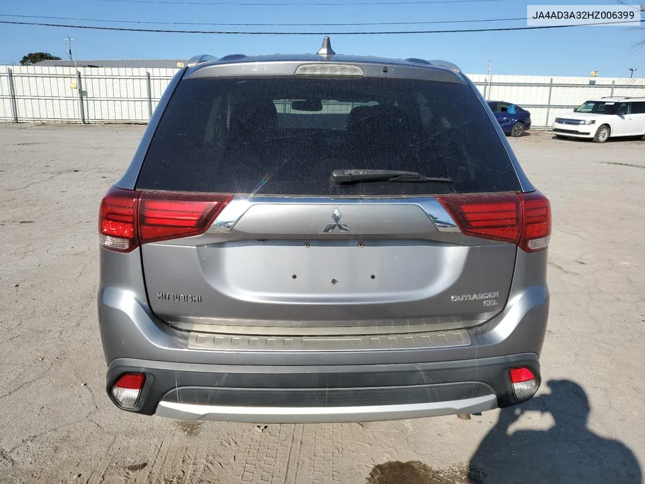 2017 Mitsubishi Outlander Se VIN: JA4AD3A32HZ006399 Lot: 76767044