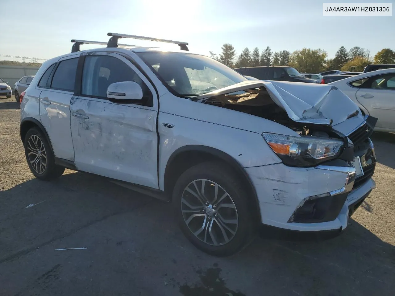 2017 Mitsubishi Outlander Sport Es VIN: JA4AR3AW1HZ031306 Lot: 76841554