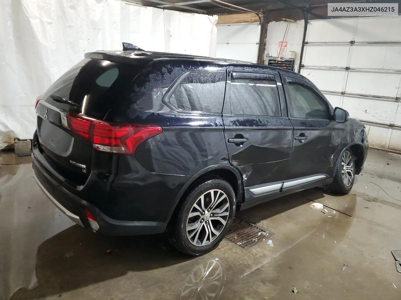 2017 Mitsubishi Outlander Se VIN: JA4AZ3A3XHZ046215 Lot: 77124534