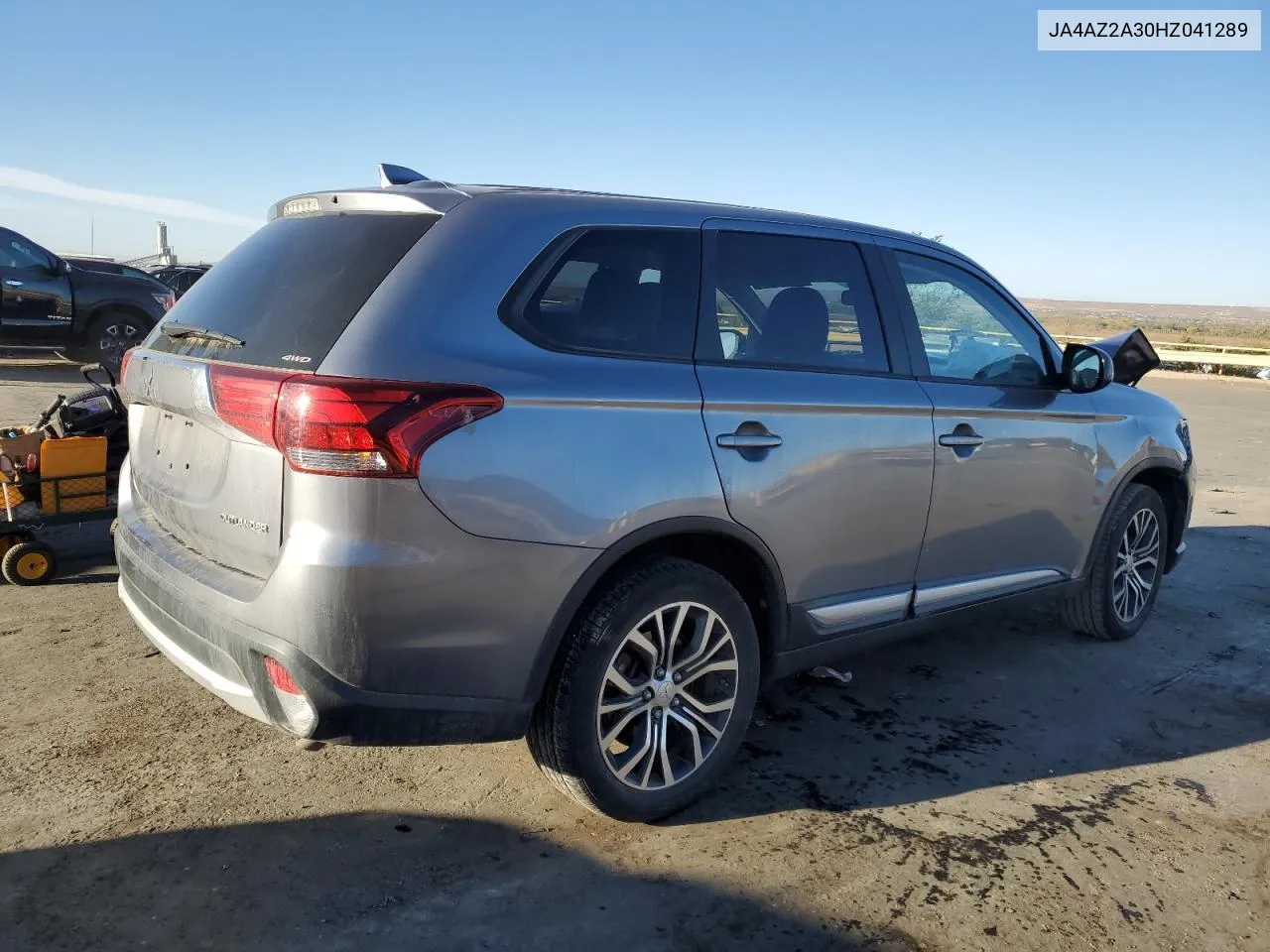 2017 Mitsubishi Outlander Es VIN: JA4AZ2A30HZ041289 Lot: 77588414