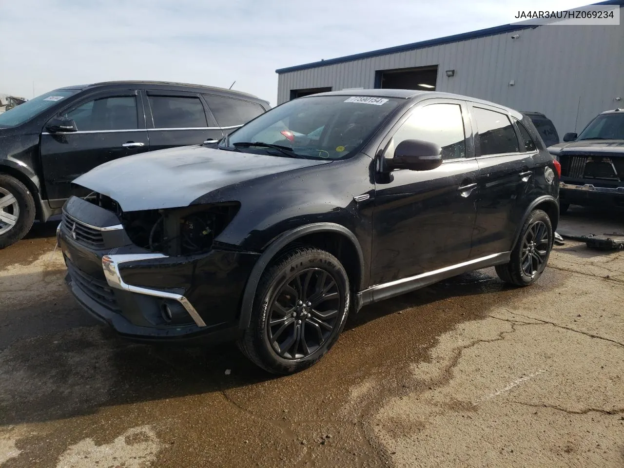 2017 Mitsubishi Outlander Sport Es VIN: JA4AR3AU7HZ069234 Lot: 77590154