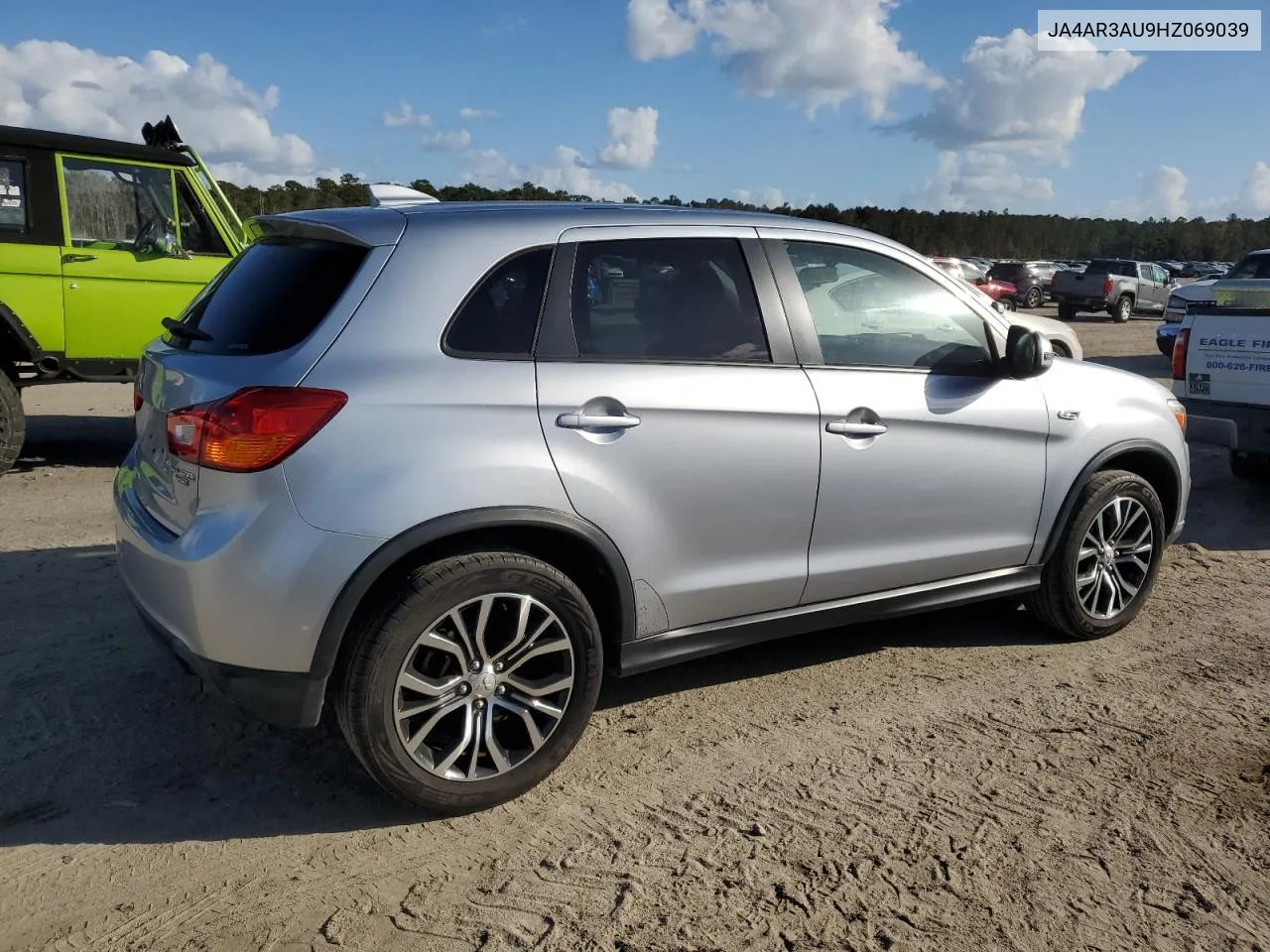 2017 Mitsubishi Outlander Sport Es VIN: JA4AR3AU9HZ069039 Lot: 77686064