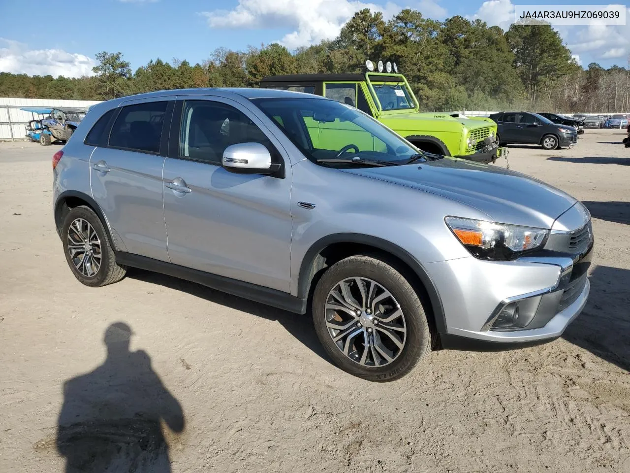 2017 Mitsubishi Outlander Sport Es VIN: JA4AR3AU9HZ069039 Lot: 77686064