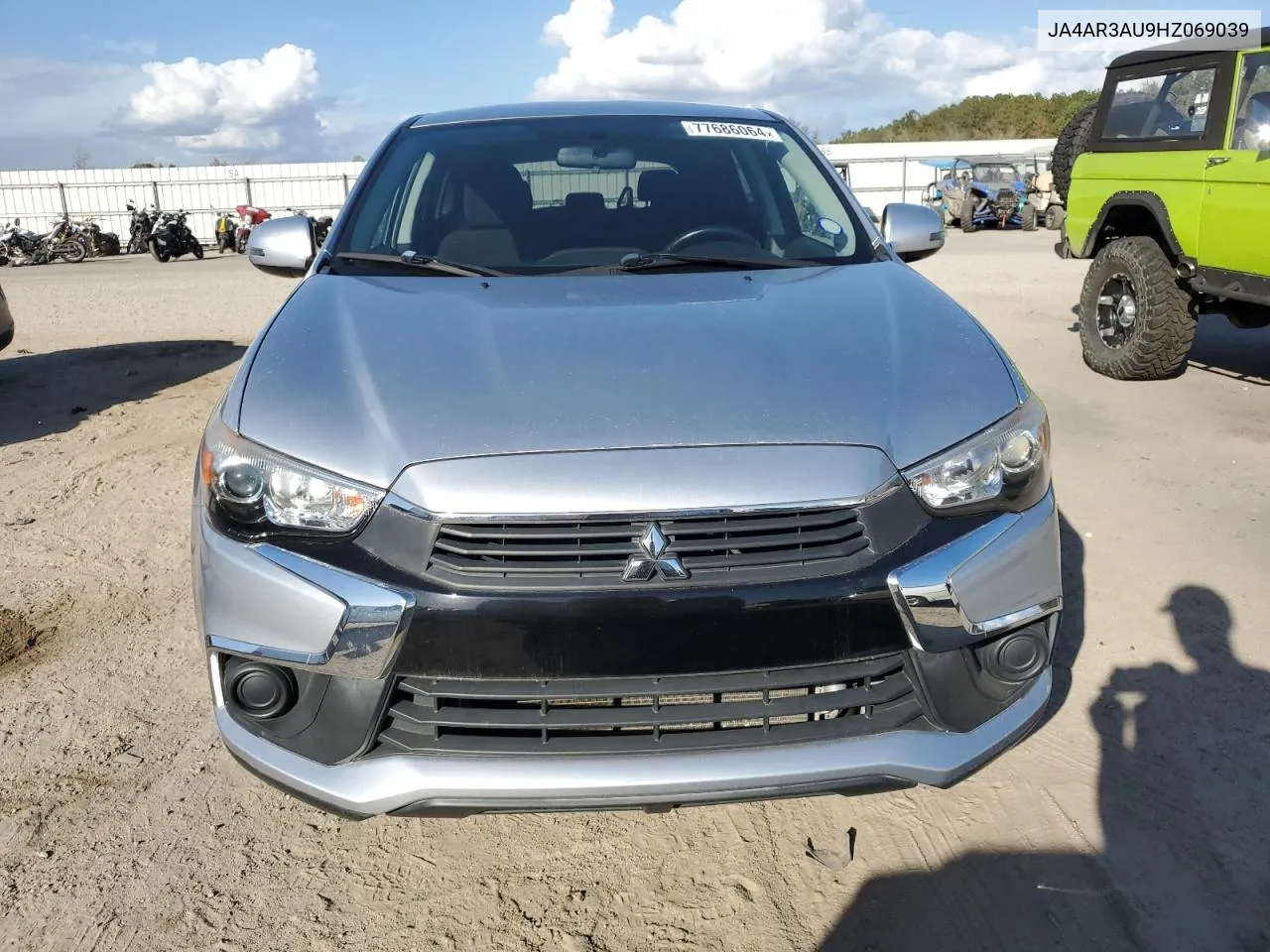 2017 Mitsubishi Outlander Sport Es VIN: JA4AR3AU9HZ069039 Lot: 77686064