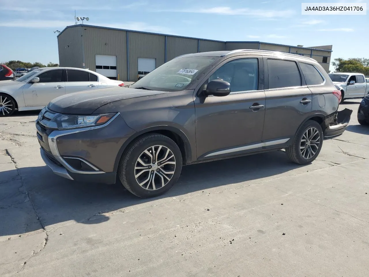 2017 Mitsubishi Outlander Se VIN: JA4AD3A36HZ041706 Lot: 77816364