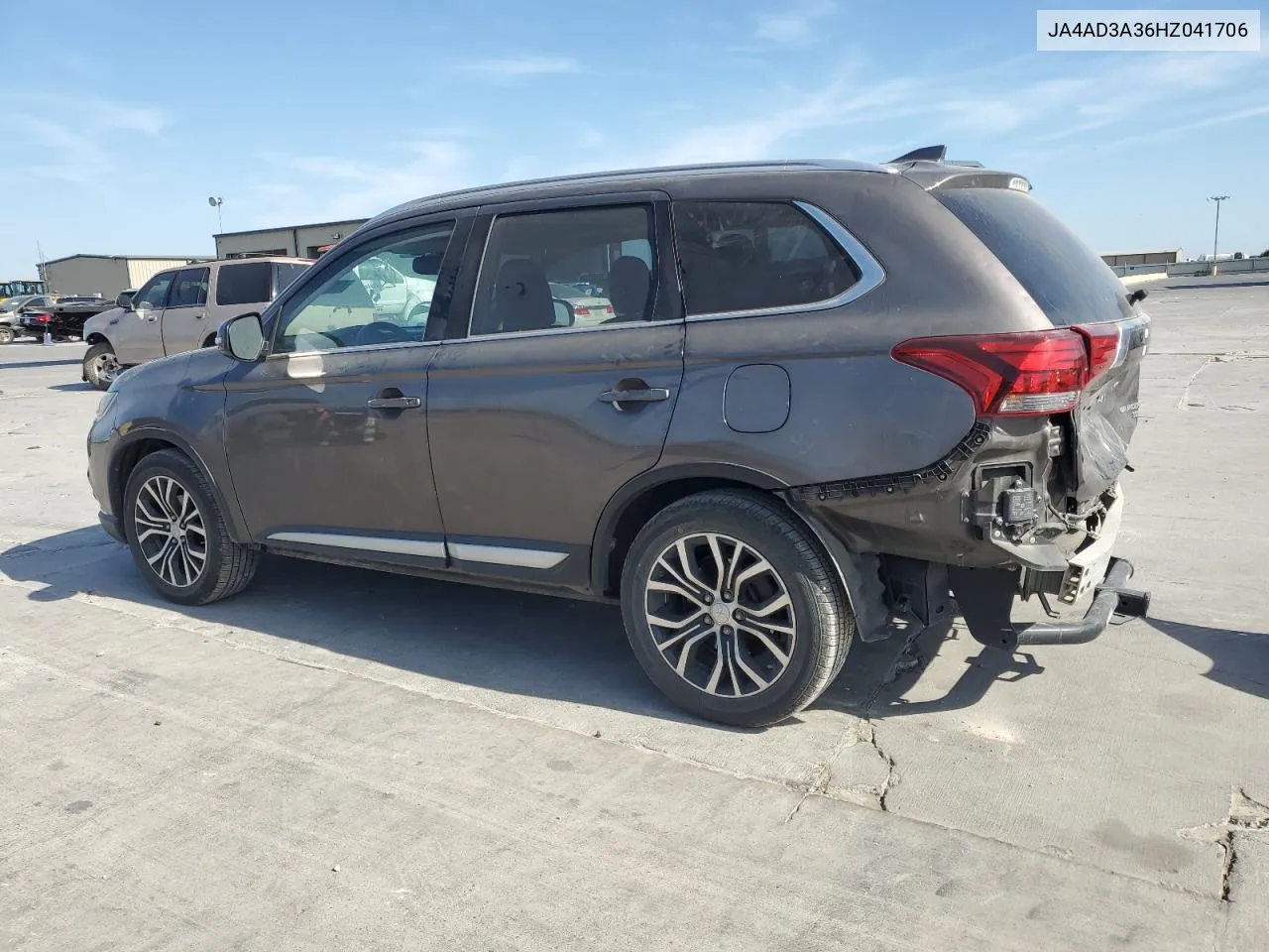 2017 Mitsubishi Outlander Se VIN: JA4AD3A36HZ041706 Lot: 77816364