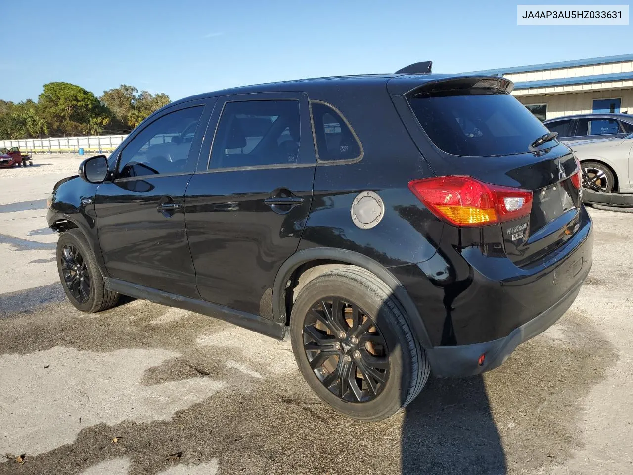 2017 Mitsubishi Outlander Sport Es VIN: JA4AP3AU5HZ033631 Lot: 77835154