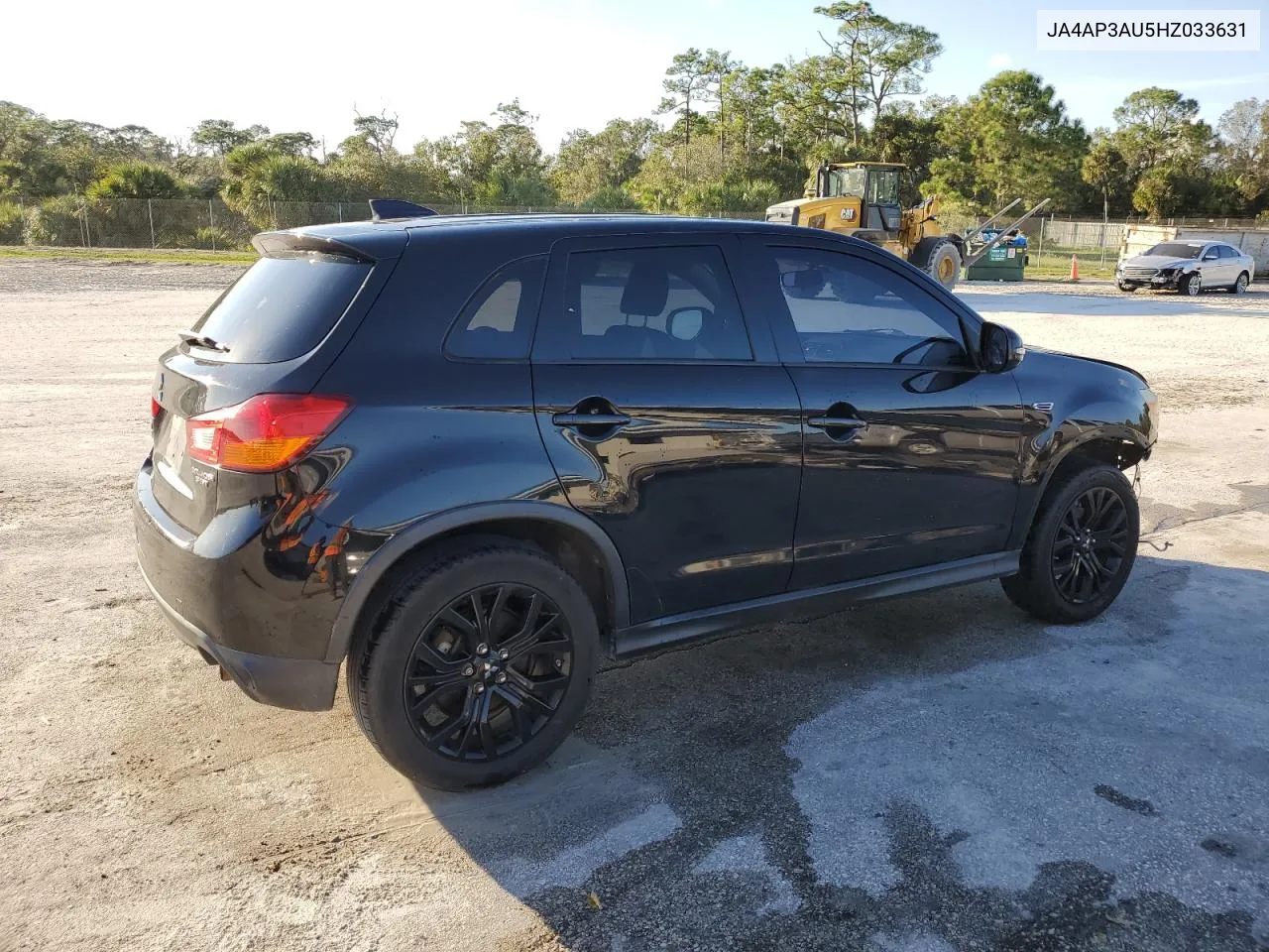 2017 Mitsubishi Outlander Sport Es VIN: JA4AP3AU5HZ033631 Lot: 77835154