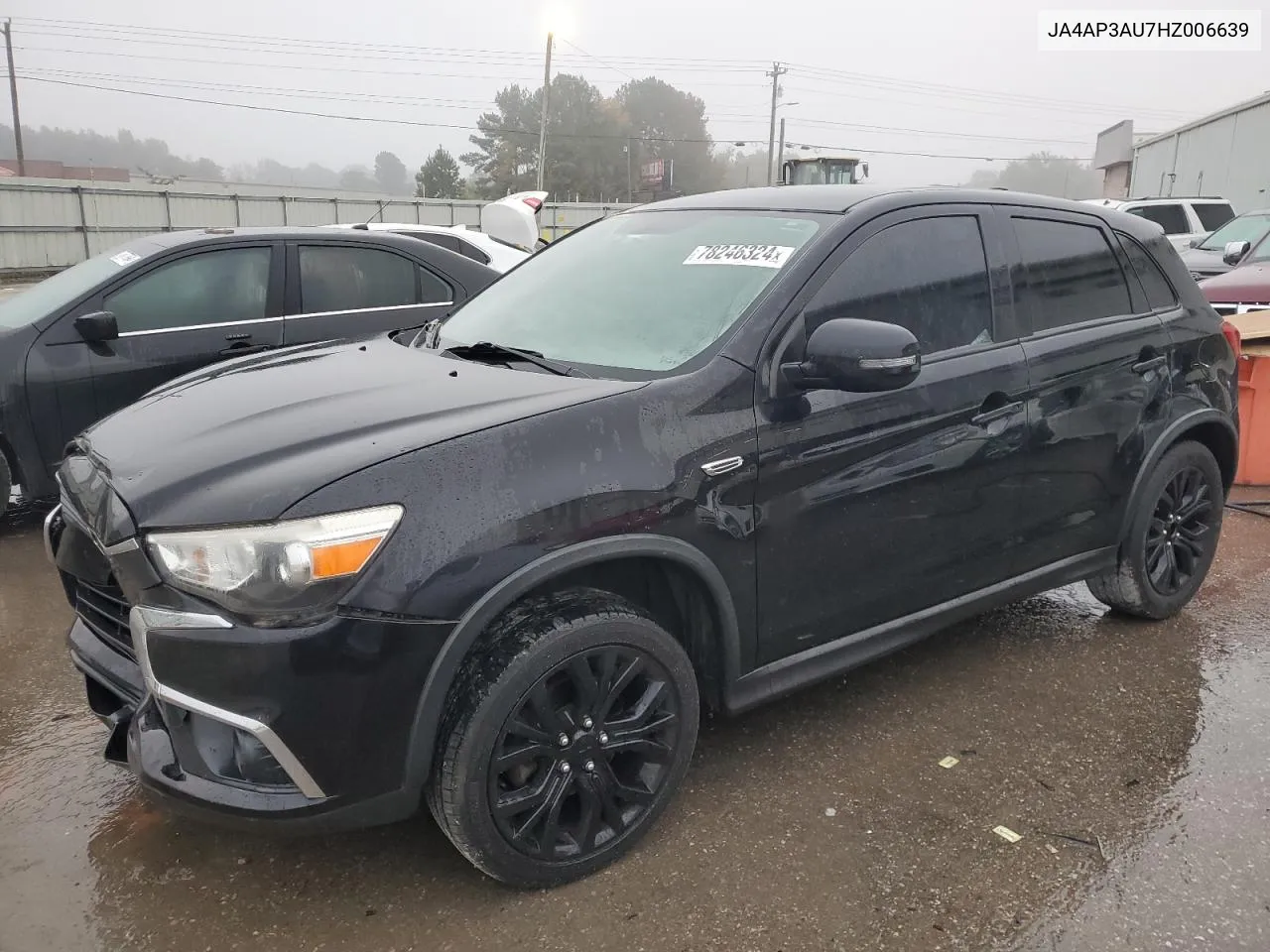 2017 Mitsubishi Outlander Sport Es VIN: JA4AP3AU7HZ006639 Lot: 78246324