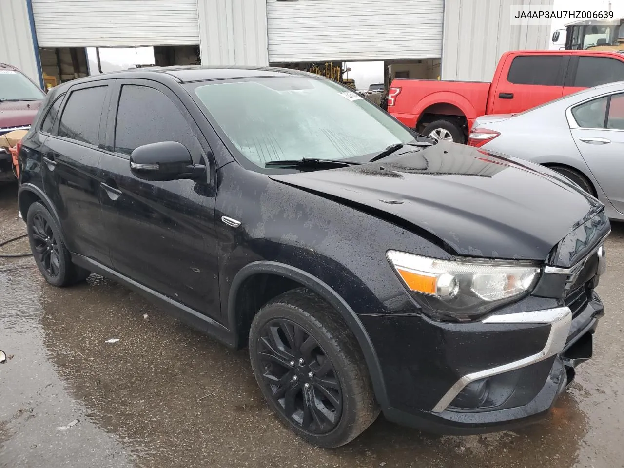 2017 Mitsubishi Outlander Sport Es VIN: JA4AP3AU7HZ006639 Lot: 78246324