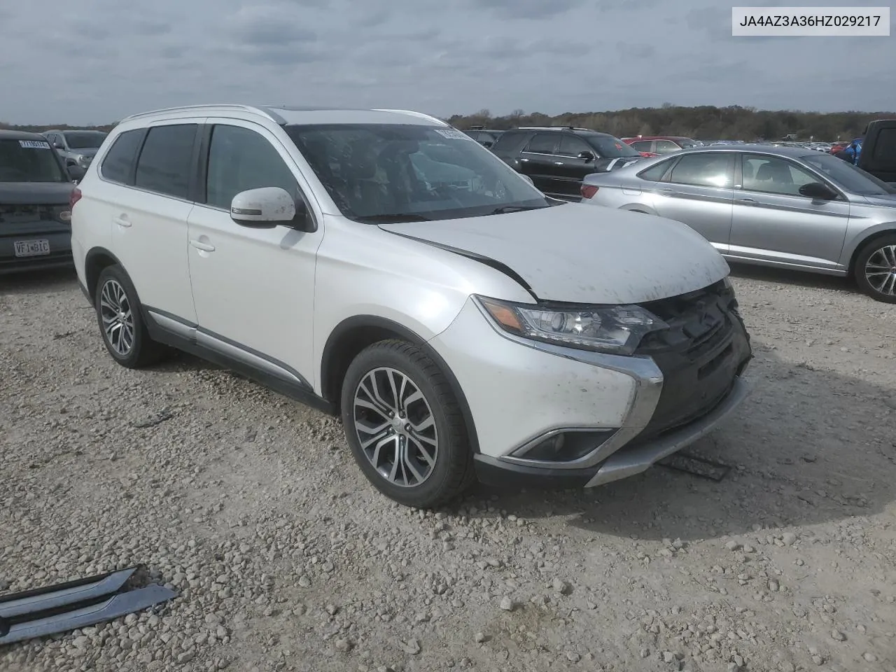 2017 Mitsubishi Outlander Se VIN: JA4AZ3A36HZ029217 Lot: 78254944