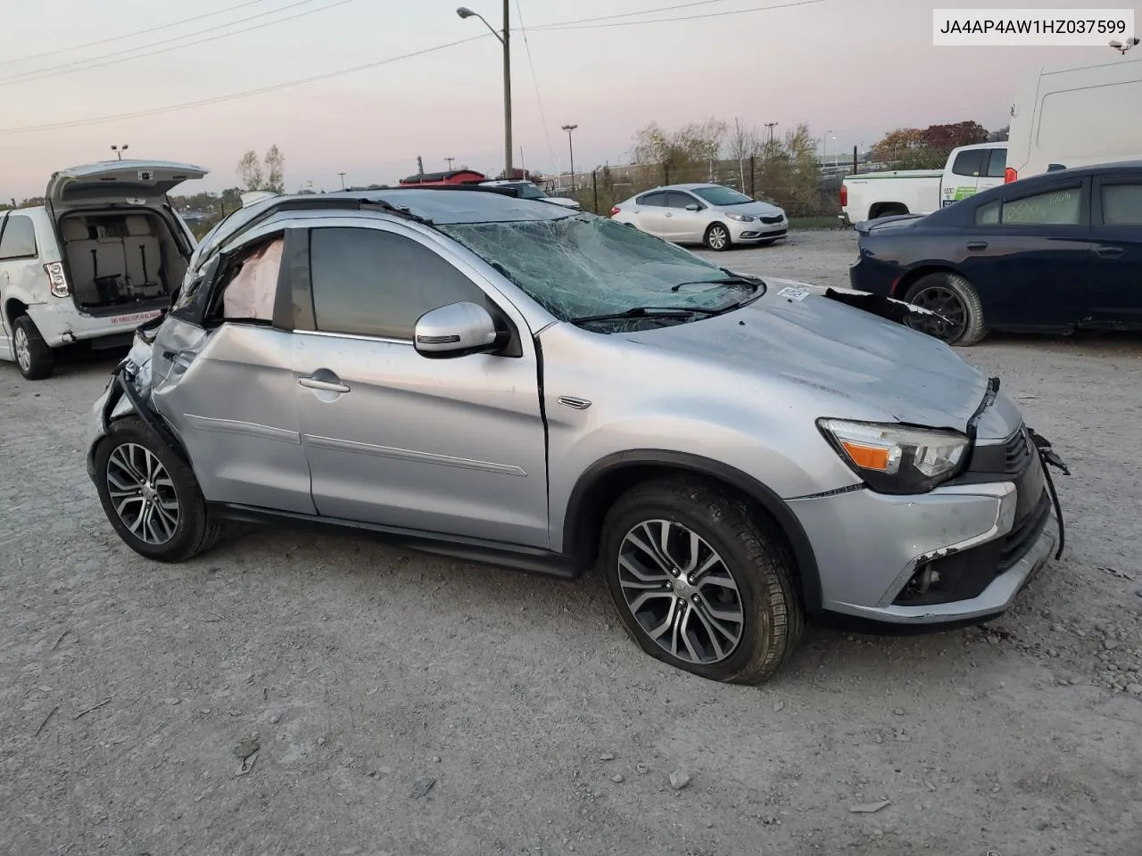 2017 Mitsubishi Outlander Sport Sel VIN: JA4AP4AW1HZ037599 Lot: 78429564