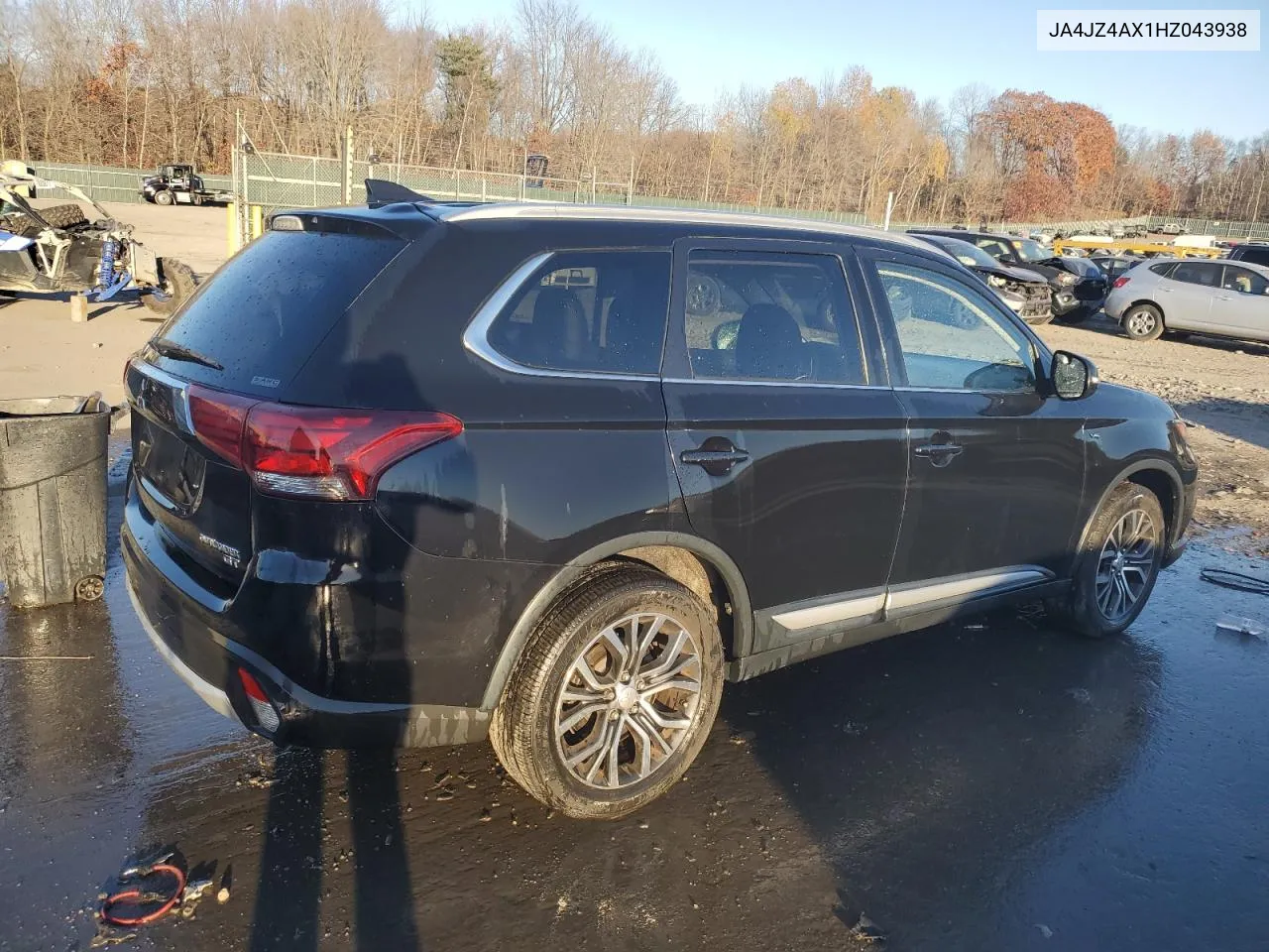 2017 Mitsubishi Outlander Gt VIN: JA4JZ4AX1HZ043938 Lot: 78441594