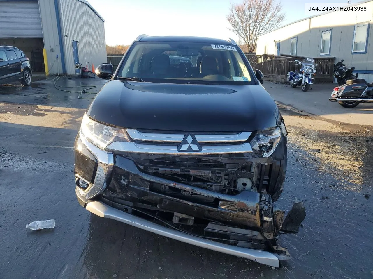 2017 Mitsubishi Outlander Gt VIN: JA4JZ4AX1HZ043938 Lot: 78441594