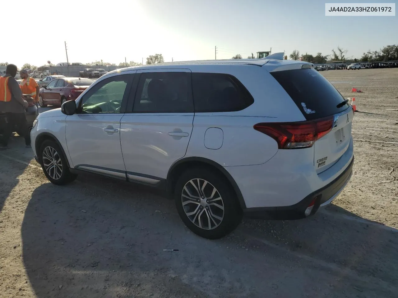 2017 Mitsubishi Outlander Es VIN: JA4AD2A33HZ061972 Lot: 78597894