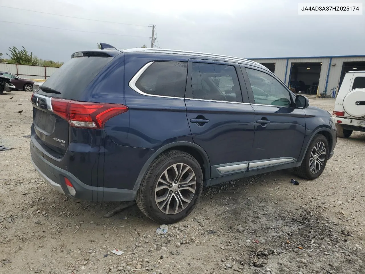 2017 Mitsubishi Outlander Se VIN: JA4AD3A37HZ025174 Lot: 78649624