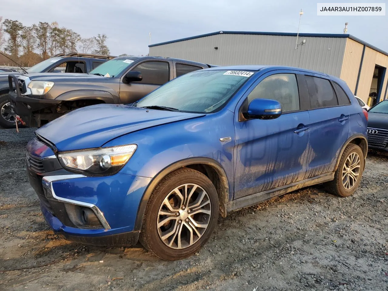 2017 Mitsubishi Outlander Sport Es VIN: JA4AR3AU1HZ007859 Lot: 78932414