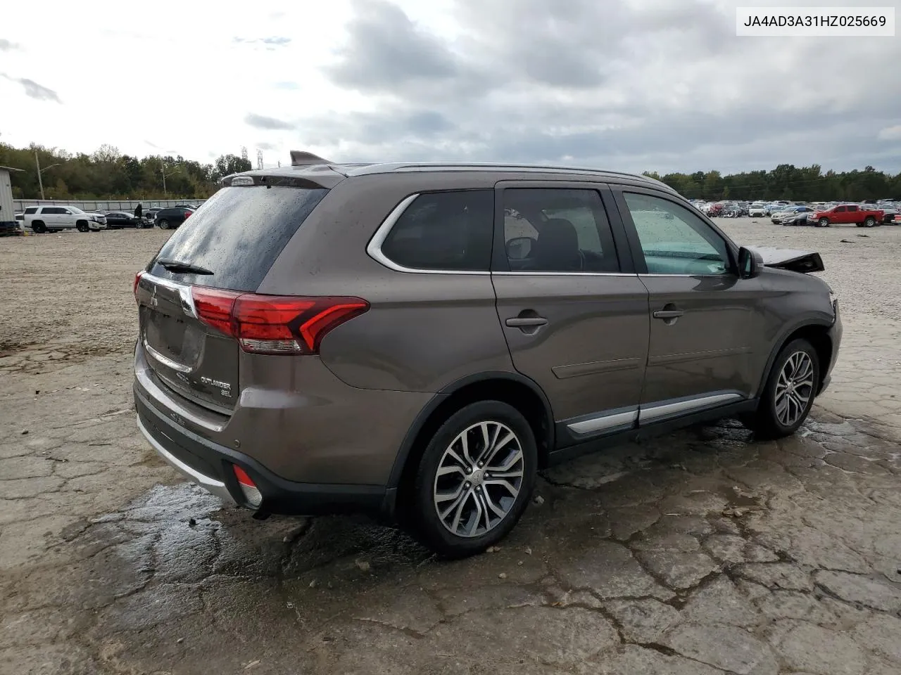 2017 Mitsubishi Outlander Se VIN: JA4AD3A31HZ025669 Lot: 79110314