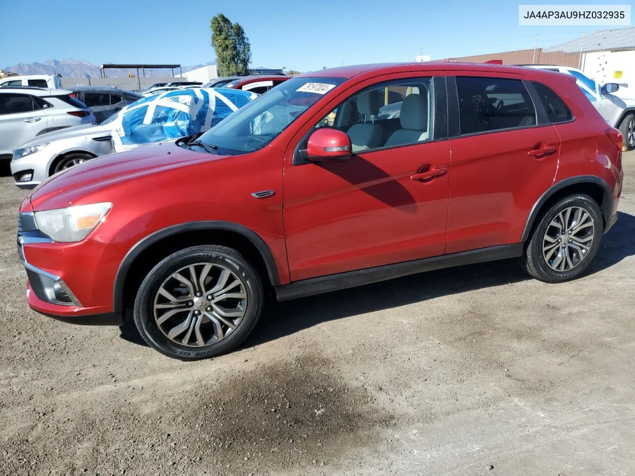 2017 Mitsubishi Outlander Sport Es VIN: JA4AP3AU9HZ032935 Lot: 79197004