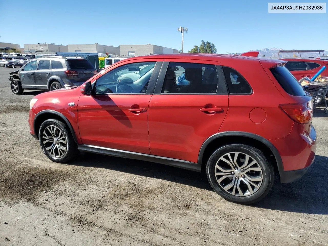 2017 Mitsubishi Outlander Sport Es VIN: JA4AP3AU9HZ032935 Lot: 79197004