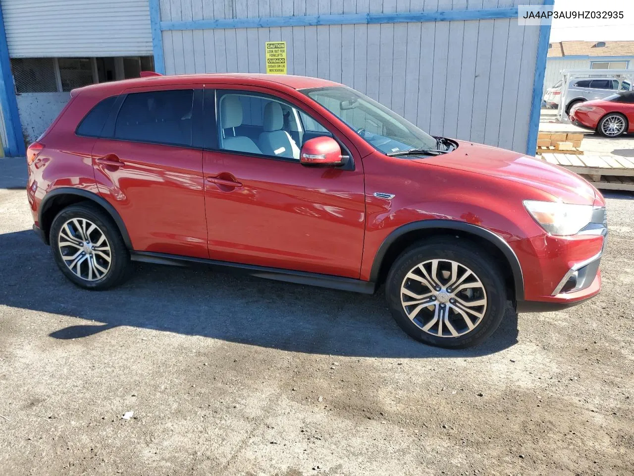 2017 Mitsubishi Outlander Sport Es VIN: JA4AP3AU9HZ032935 Lot: 79197004