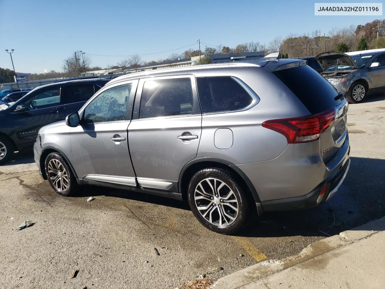 2017 Mitsubishi Outlander Se VIN: JA4AD3A32HZ011196 Lot: 79474354